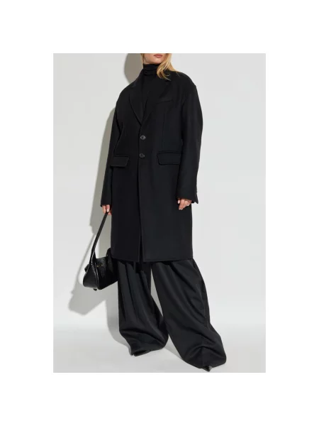 Płaszcz Dsquared2 wełniany czarny
