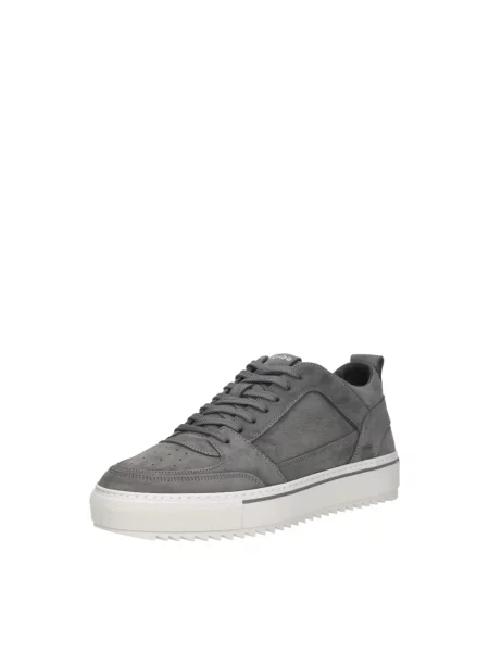 Sneakersy Rehab skórzane szare