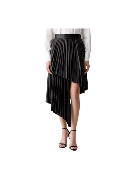 Spódnica midi Karl Lagerfeld czarna