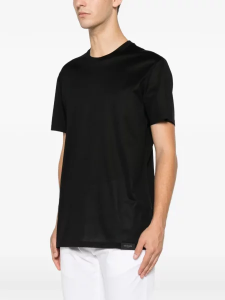 Tricou Low Brand cu autograf negru