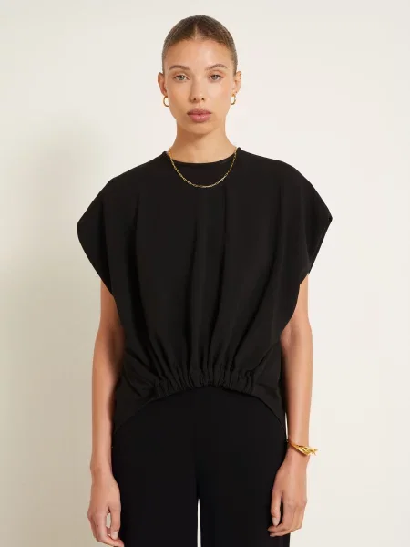 Max Mara Košilová Halenka Giunto černá