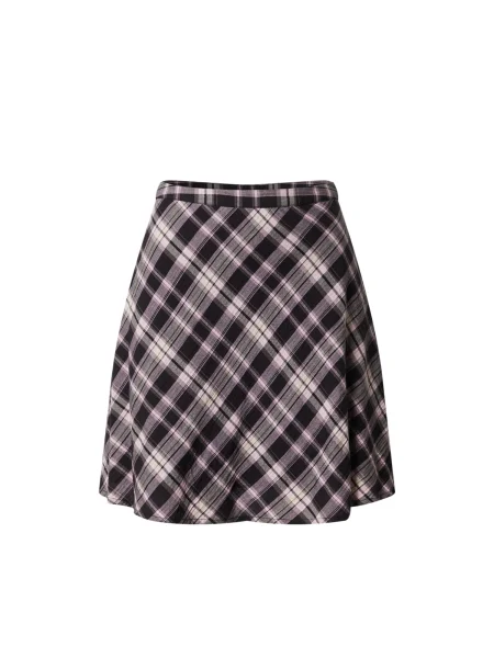 EDITED Fustă Quinka roz negru