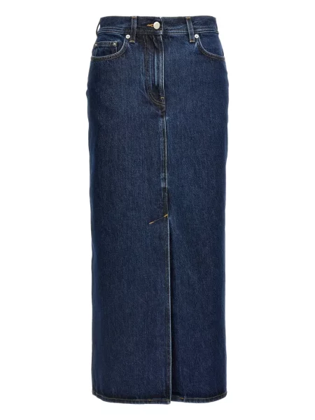 Fusta maxi Loulou De Saison albastru