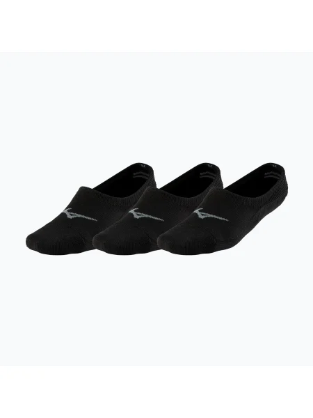 Mizuno Super Short zokni 3 pár fekete. Méret: L fekete