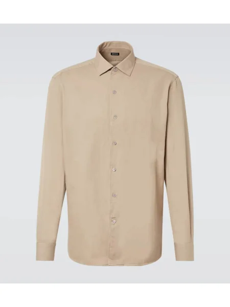 Cămașă Zegna de lână bej