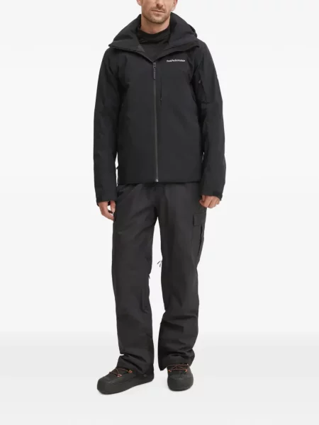 Pantaloni de schi Rip Curl cu autograf negru