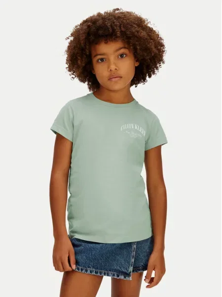 Calvin Klein Jeans Tricou deschis verde