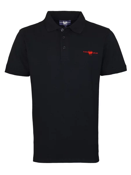 HARVEY MILLER Majica rdeča črna