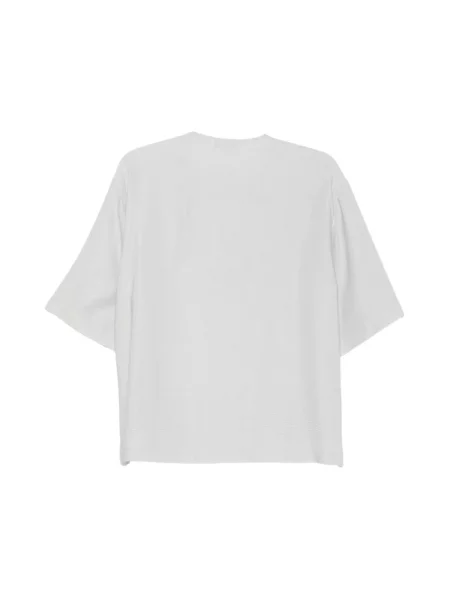 Bluzka Emporio Armani wełniana szara