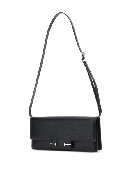 Geanta de piele Tom Ford din piele negru