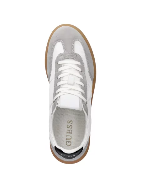 Sneakerși Guess alb