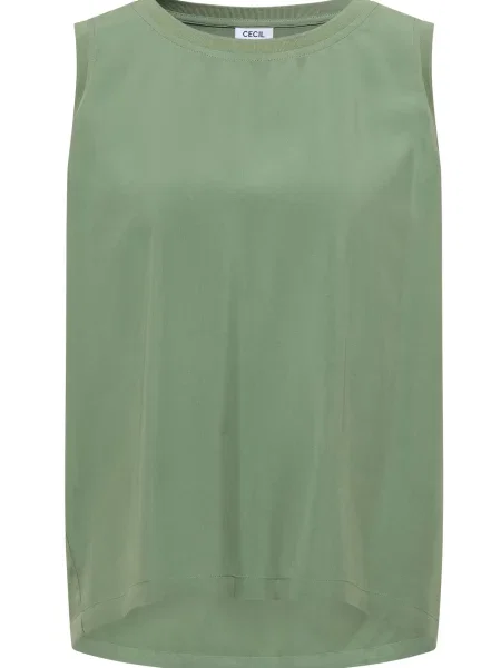 CECIL Bluză mentă verde