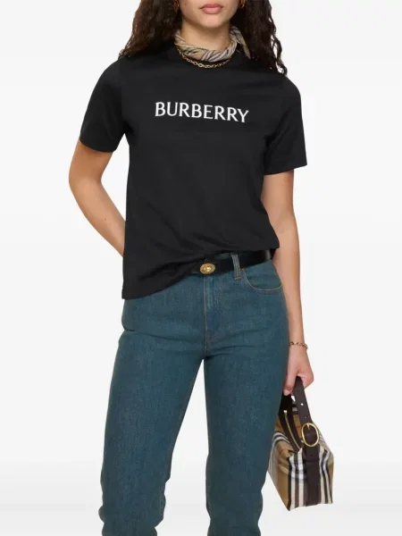 Μπλούζα Burberry με σχέδιο μαύρο