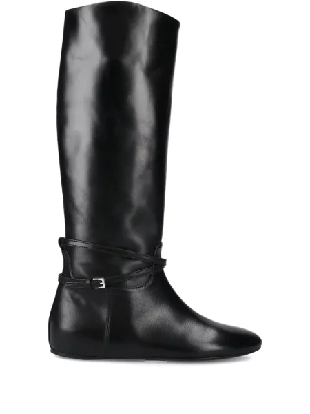 Botine Premiata cu cataramă negru