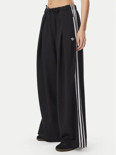 Trčanje hlače Adidas Originals crna