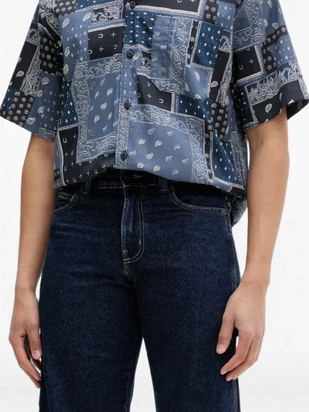 Pantaloni scurți din denim Dickies albastru