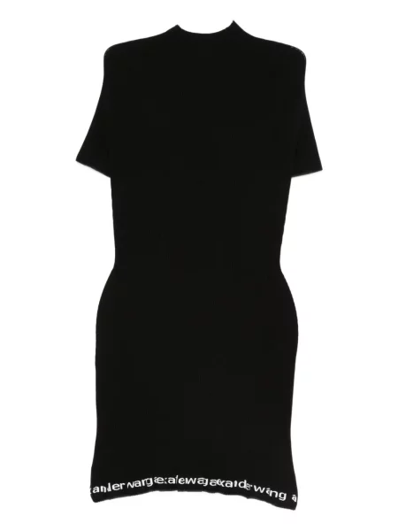 Rochie midi Alexander Wang până la genunchi de costum negru
