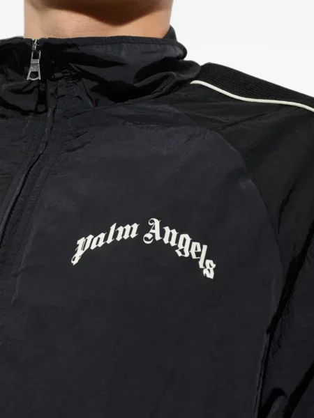 Geacă Palm Angels cu imagine negru