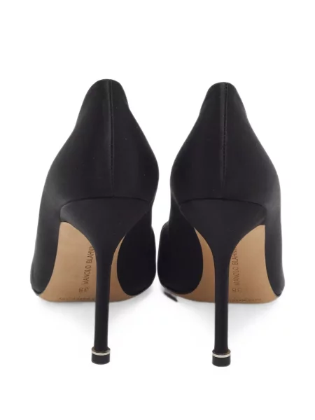 Γοβάκια Manolo Blahnik με αγκράφα μαύρο