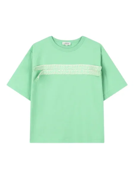 Koszulka dziecięca Lanvin Enfant zielona