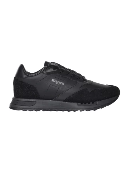 Sneakersy Blauer zamszowe czarne