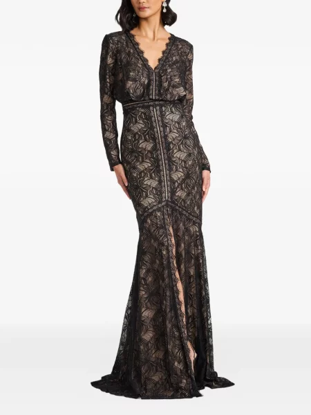 Lung rochie maxi Tadashi Shoji negru
