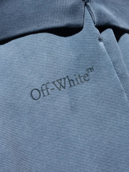 Pantaloni Off-white alb