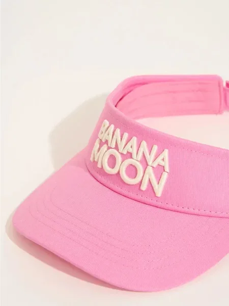 Козирок Banana Moon Basiccap з аплікацією MAFFIN.BASICCAP рожевий