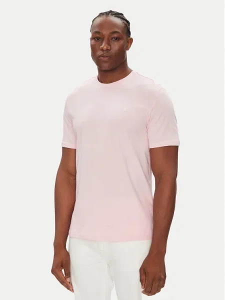 Тениска Calvin Klein Jeans с изчистен дизайн синьо