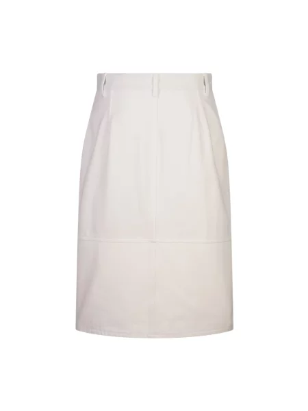 Spódnica Jil Sander biała