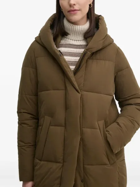 Geacă Sandro Ferrone cu glugă maro