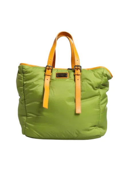Shopperka Dolce And Gabbana z logo zielona