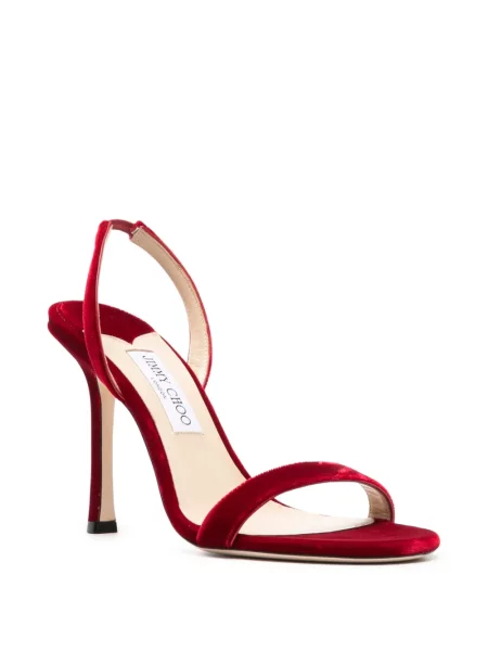 Sandale Jimmy Choo slingback roșu