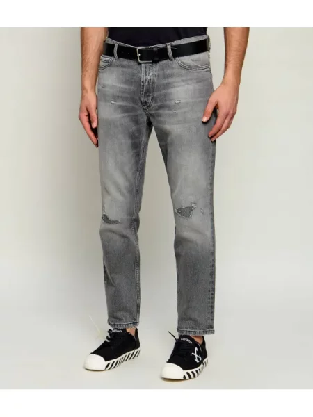 HUGO Blugi HUGO | Tapered fit gri