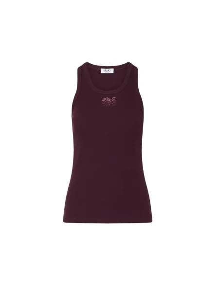 Liu Jo Top bordeaux roșu