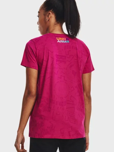 Спортивна футболка Under Armour рожева
