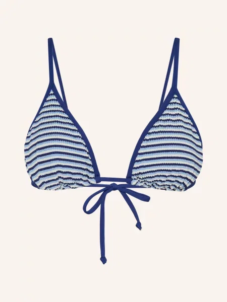 Seafolly Góra Od Bikini Trójkątnego Horizons blau białe
