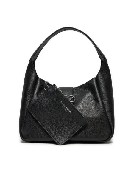 Hobo kabelka Emporio Armani čierna