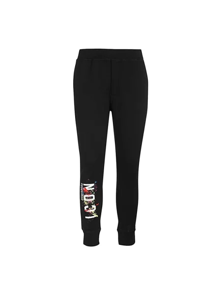 Spodnie Dsquared2 czarne