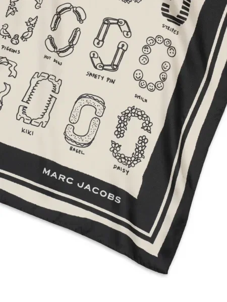 Κασκόλ Marc Jacobs με σχέδιο