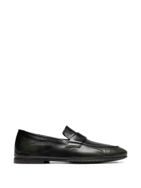 Pantofi loafer Officine Creative din piele negru