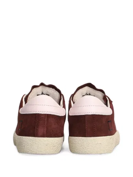 Sneakerși D.a.t.e. din piele de căprioară roșu