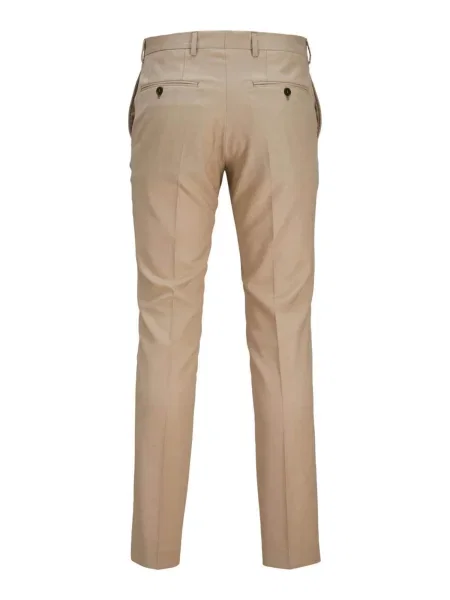 JACK & JONES Pantaloni cu dungă bej
