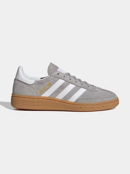 Adidas Handball Spezial Junior KobietyDzieci Buty sportowe adidas Originals Szary Size: 5 białe