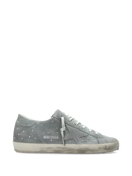 Sneakerși Golden Goose din piele gri