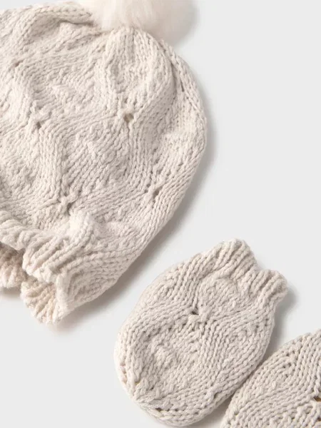 Mayoral Newborn шапка beanie дитяча з бавовною