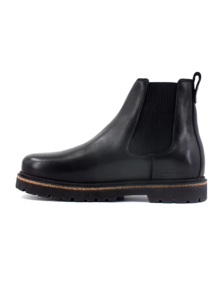 Sztyblety Birkenstock skórzane czarne