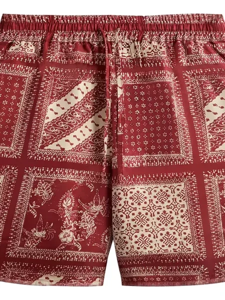 Pantaloni scurți Kith roșu