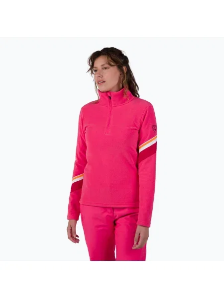 Fleece fleece melegítő felső Rossignol rózsaszín