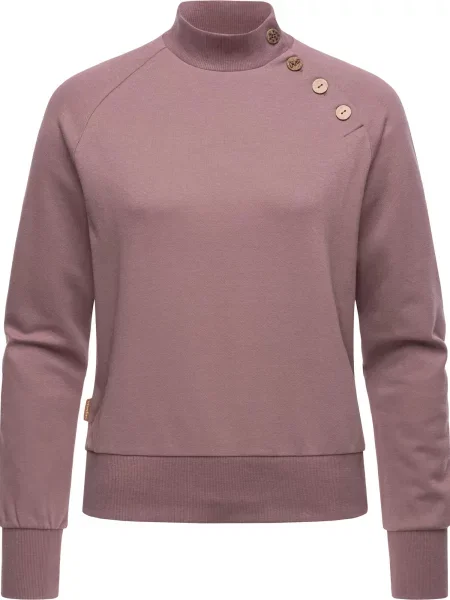 Ragwear Mikina Majjorka bledě fialová